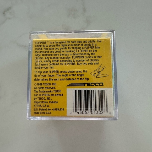 NIB vintage 1989 Flippers game - Picture 4 of 5